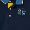 Chlapecké polo triko s krátkým rukávem Mayoral 3107-86 námořnická modrá