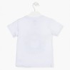Chlapecké flitrové tričko Losan 115-1211AL-001 bílé barvy