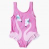 Dívčí plavky Losan 118-4043AL-071 růžové barvy