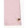 Tričko s volánky pro dívky Losan 116-1010AL-718 růžové barvy