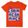 Chlapecké flitrové tričko Losan 115-1211AL-189 Oranžová barva