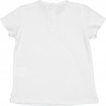 Dívčí tričko s krátkým rukávem Birba & Trybeyond 24036-15A bílá barva