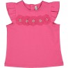 Tričko s dívčí aplikací Birba & Trybeyond 24055-50B růžová barva