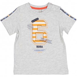 tričko pro chlapce Birba & Trybeyond 24058-40X, šedá barva