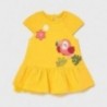 Dívčí bavlněné šaty Mayoral 1838-44 žluté