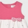 Šaty s popruhy pro dívky Mayoral 1811-84 růžové