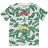 Tričko s krátkým rukávem pro chlapce Birba & Trybeyond 24468-92Z bílo / zelené barvy