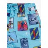Chlapecké plavecké šortky Losan 115-4013AL-039 tyrkysové barvy