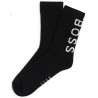 Dva páry chlapců HUGO BOSS ponožky J20293-09B černé barvy