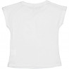 Dívčí tričko Birba & Trybeyond 24491-15A s krátkým rukávem, bílé barvy