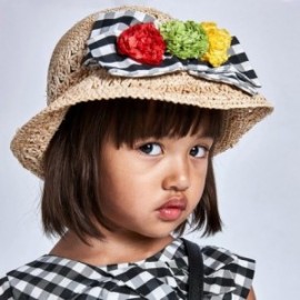 Dívčí rafiová čepice Mayoral 10081-10 černá