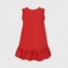 Poplin dívčí šaty Mayoral 6928-66 červené