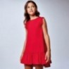 Poplin dívčí šaty Mayoral 6928-66 červené