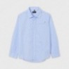 Vzorovaná košile pro chlapce Mayoral 6117-51 Modrý