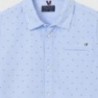 Vzorovaná košile pro chlapce Mayoral 6117-51 Modrý