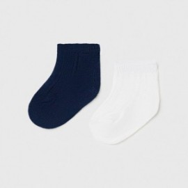 Sada 2 párů ponožek chlapec Mayoral 9361-18 Námořnictvo
