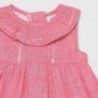 Plátěné šaty pro dívku Mayoral 1834-38 růžové