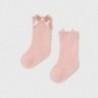 Prolamované ponožky pro dívku Mayoral 9368-88 Růžový