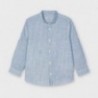 Chlapecká pruhovaná košile Mayoral 3124-93 Modrá