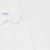 Lněná košile pro kluka Mayoral 117-78 Bílá
