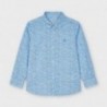 Chlapecká mini košile se vzorem Mayoral 3131-94 Modrá