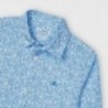 Chlapecká mini košile se vzorem Mayoral 3131-94 Modrá