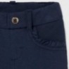 Dívčí bavlněné kalhoty Mayoral 550-62 Námořnická modrá