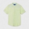 Chlapecká košile se stojáčkem Mayoral 6112-96 zelená