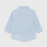 Elegantní košile s motýlkem pro kluky Mayoral 1120-96 Modrý