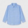Lněná košile pro chlapce Mayoral 141-48 Modrý