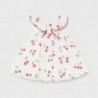 Dívčí mušelínové šaty Mayoral 1824-96 Červené