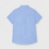 Chlapecká plátěná košile Mayoral 3117-89 Modrý