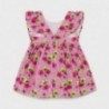 Šaty s čelenkou pro dívky Mayoral 1987-31 růžové