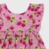 Šaty s čelenkou pro dívky Mayoral 1987-31 růžové