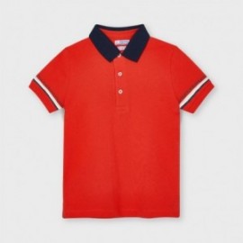 Chlapecké polo tričko Mayoral 3103-48 Červené