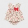 Květinové dívčí šaty Mayoral 1831-63 červené
