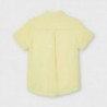Chlapecká plátěná košile Mayoral 3117-87 žlutá