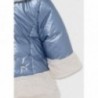 Mayoral 11-02439-078 Oboustranná zimní bunda pro dívky 2439-78 modrá