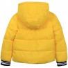 DKNY D36642-534 Oboustranná péřová bunda pro dívky žlutá barva