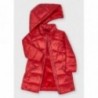 Mayoral 11-04441-051 Zimní bunda s rukavicemi pro dívky 4441-51 červená