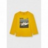Mayoral 11-04081-013 Chlapecké tričko s dlouhým rukávem 4081-13 žlutá