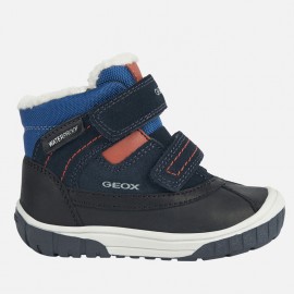 Chlapecké zimní boty Geox B162DB-022FU-C4244 tmavě modré barvy