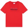 HUGO BOSS J25L52-97E Chlapecké tričko červené barvy