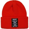 DKNY D31278-991 Dívčí zimní čepice červená barva