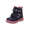 Dívčí sněhové boty Superfit 1-000045-8010 tmavě modré barvy