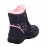Dívčí sněhové boty Superfit 1-009096-8000, tmavě modrá barva