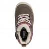 Zateplené boty pro dívky Geox B162LA-00022-C9006 šedé barvy