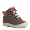 Zateplené boty pro dívky Geox B162LA-00022-C9006 šedé barvy