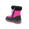 Primigi 8365911 Zateplené sněhové boty pro dívky barva černá / růžová