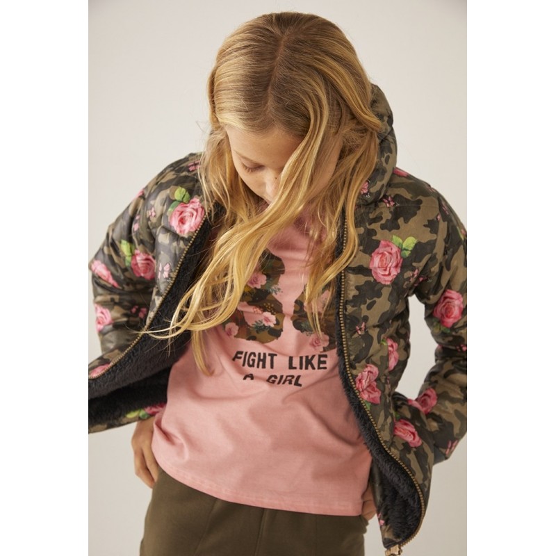 Tričko pro dívky Boboli 421007-3681 růžové barvy